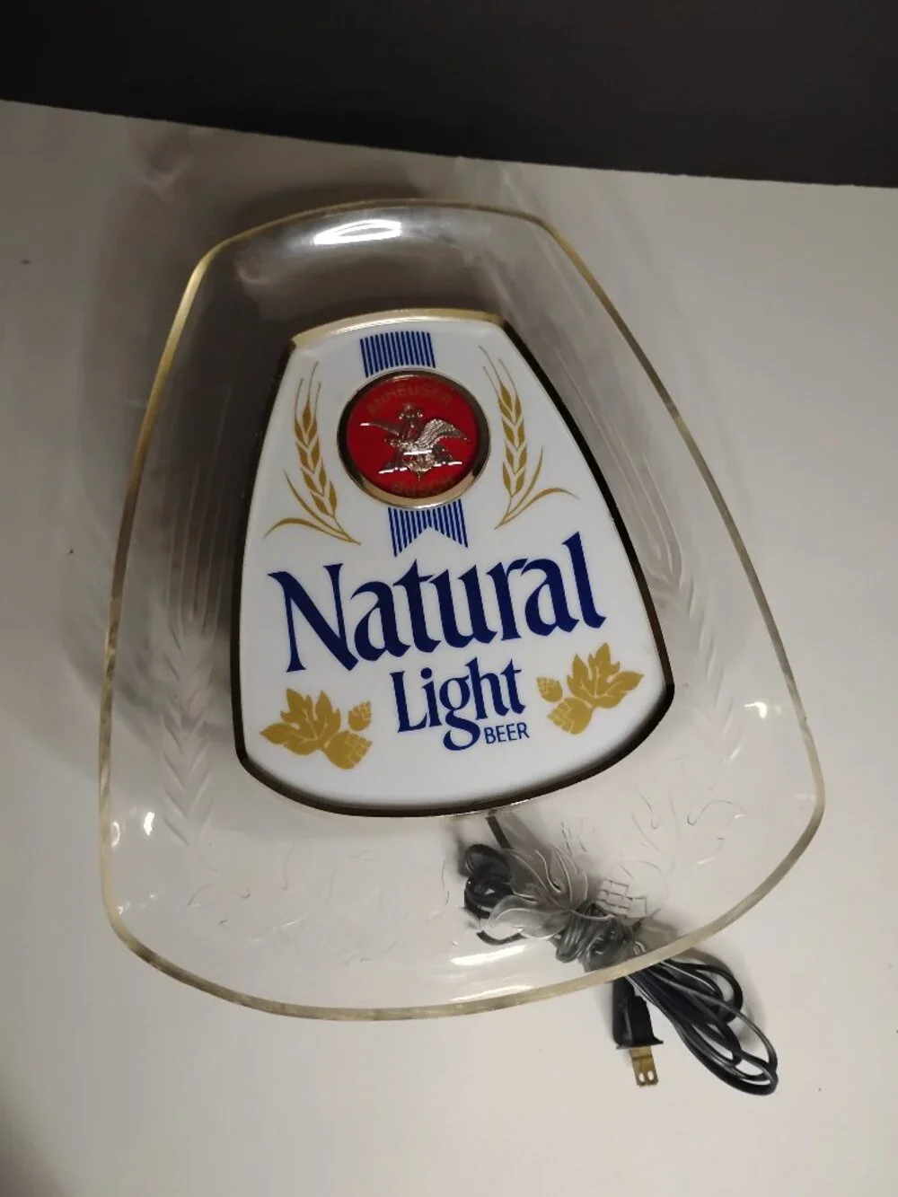Anheuser Busch Natural Light Beer Lighted Sign
